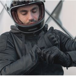 RĘKAWICE MOTOCYKLOWE REBELHORN THUG 2 BLACK 