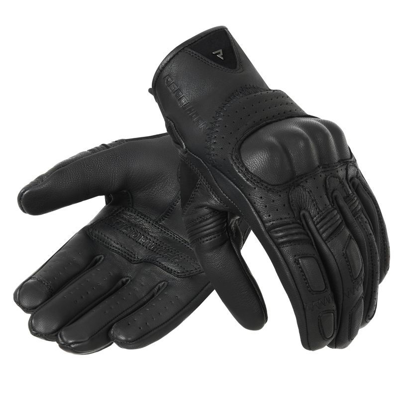 RĘKAWICE MOTOCYKLOWE REBELHORN THUG 2 PERFOROWANE BLACK RĘKAWICE MOTOCYKLOWE REBELHORN THUG 2 PERFOROWANE BLACK