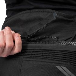 SPODNIE MOTOCYKLOWE TEKSTYLNE OZONE UNION 2 BLACK 