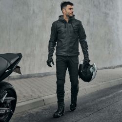 JEANSY MOTOCYKLOWE REBELHORN URBAN 3 WASHED BLACK 