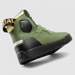 BUTY MOTOCYKLOWE REBELHORN VANDAL 2 OLIVE GREEN BLACK ORANGE 