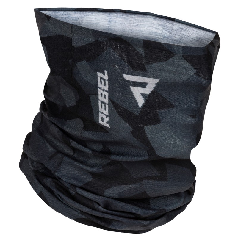 KOMIN REBELHORN DUCT NECKWEAR/TUBULAR CAMO GREY 