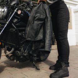 JEANSY MOTOCYKLOWE DAMSKIE REBELHORN ASH BLACK 