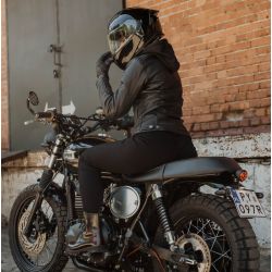 LEGINSY MOTOCYKLOWE DAMSKIE OZONE CHICA BLACK 24/30