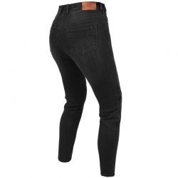 JEANSY MOTOCYKLOWE DAMSKIE REBELHORN CLASSIC 3 SLIM FIT BLACK W24L30