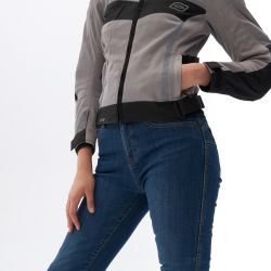 KURTKA MOTOCYKLOWA TEKSTYLNA DAMSKA OZONE DART CAPPUCINO 