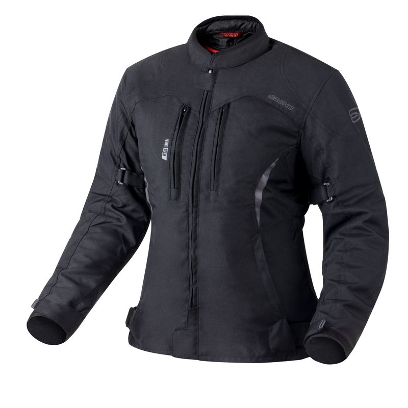 KURTKA MOTOCYKLOWA TEKSTYLNA DAMSKA OZONE DELTA 4 BLACK 