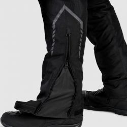 SPODNIE MOTOCYKLOWE TEKSTYLNE DAMSKIE OZONE FLOW BLACK 