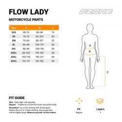 SPODNIE MOTOCYKLOWE TEKSTYLNE DAMSKIE OZONE FLOW BLACK 