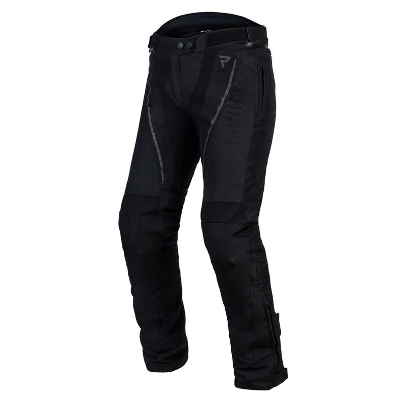 SPODNIE MOTOCYKLOWE TEKSTYLNE DAMSKIE REBELHORN FLUX BLACK 