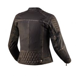 KURTKA MOTOCYKLOWA SKÓRZANA DAMSKA REBELHORN HUNTER PRO VINTAGE BLACK 