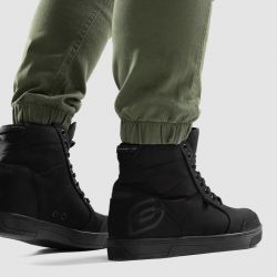 JEANSY MOTOCYKLOWE DAMSKIE OZONE JANE JOGGER FIT OLIVE 26/30