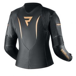 KURTKA MOTOCYKLOWA SKÓRZANA DAMSKA REBELHORN REBEL BLACK GOLD 
