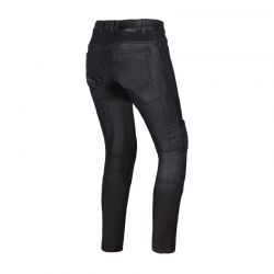 JEANSY MOTOCYKLOWE DAMSKIE OZONE ROXY WAXED BLACK 24/30