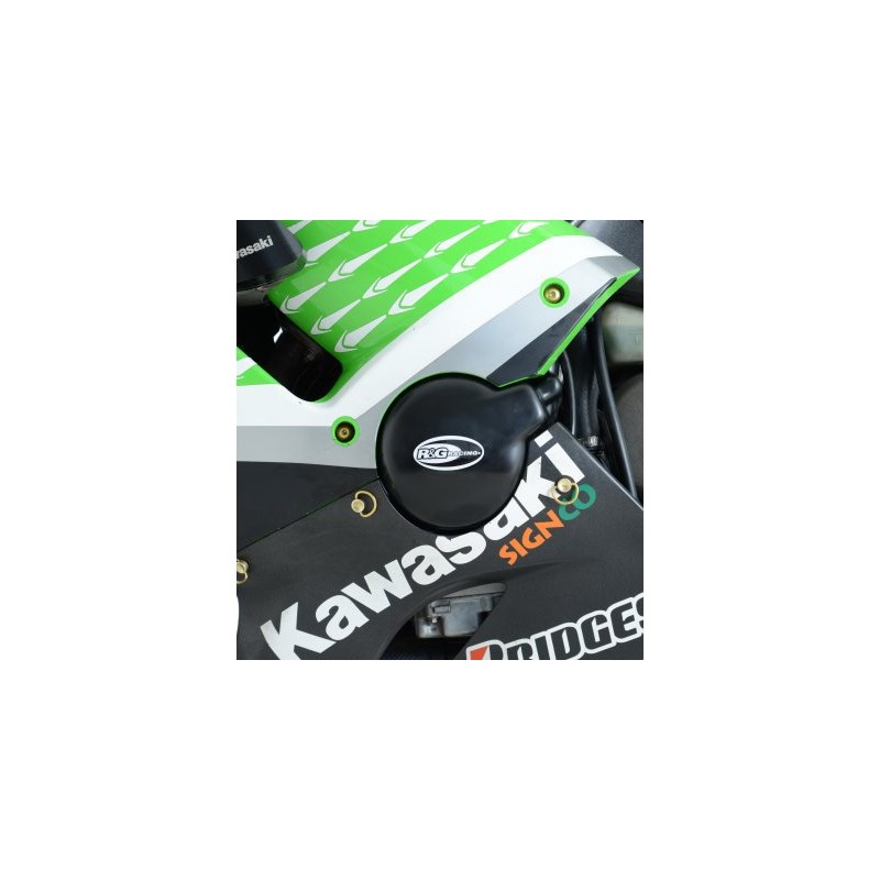 OSŁONA SILNIKA RG RACING KAWASAKI ZX6-R 05-06, LEWA STRONA OSŁONA GENERATORA BLACK