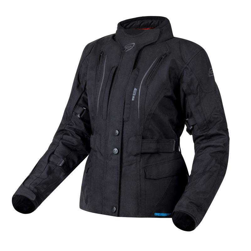 KURTKA MOTOCYKLOWA TEKSTYLNA DAMSKA OZONE SAHARA BLACK 