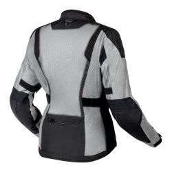KURTKA MOTOCYKLOWA TEKSTYLNA DAMSKA REBELHORN SCANDAL 2 SILVER BLACK 