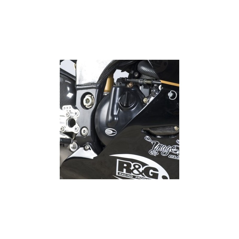 OSŁONA SILNIKA RG RACING KAWASAKI ZX-10R 04-05, PRAWA STRONA OSŁONA SPRZĘGŁA BLACK