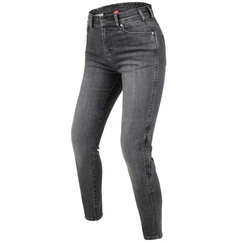 JEANSY MOTOCYKLOWE DAMSKIE REBELHORN CLASSIC 3 SLIM FIT WASHED GREY 24/28 JEANSY MOTOCYKLOWE DAMSKIE REBELHORN CLASSIC 3 SLIM FIT WASHED GREY 24/28
