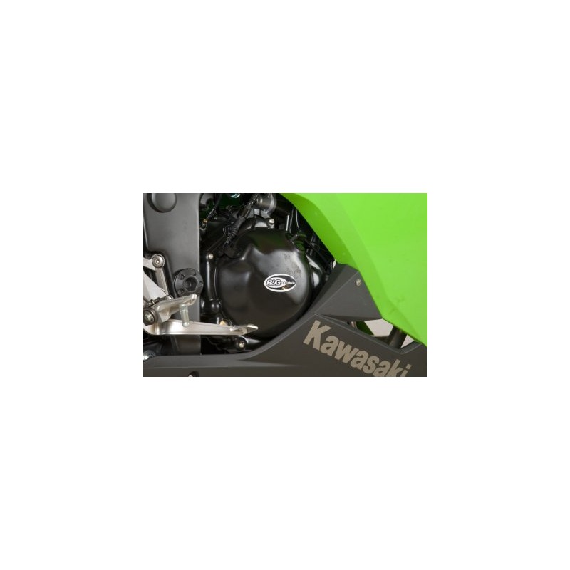 OSŁONA SILNIKA RG RACING KAWASAKI NINJA 300/250 13-17/Z250 13-18/Z300, PRAWA STRONA BLACK