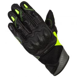 RĘKAWICE MOTOCYKLOWE DAMSKIE REBELHORN FLUX 2 BLACK FLUO YELLOW 