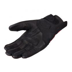 RĘKAWICE MOTOCYKLOWE DAMSKIE REBELHORN GAP 3 BLACK FLUO RED 