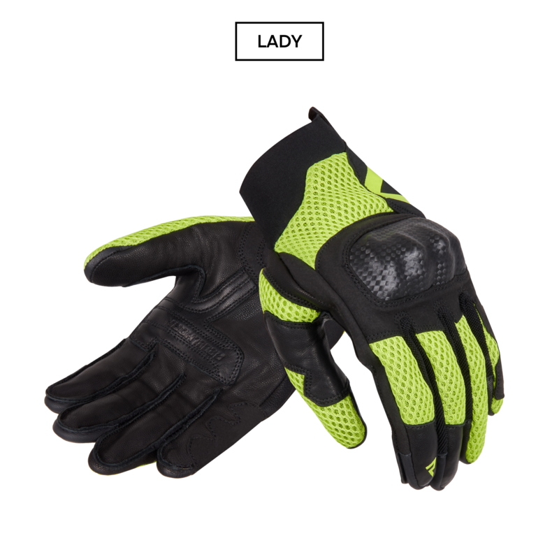 RĘKAWICE MOTOCYKLOWE DAMSKIE REBELHORN GAP 3 BLACK FLUO YELLOW RĘKAWICE MOTOCYKLOWE DAMSKIE REBELHORN GAP 3 BLACK FLUO YELLOW