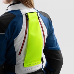 KURTKA MOTOCYKLOWA TEKSTYLNA DAMSKA REBELHORN HARDY 3.0 BLUE GREY RED 