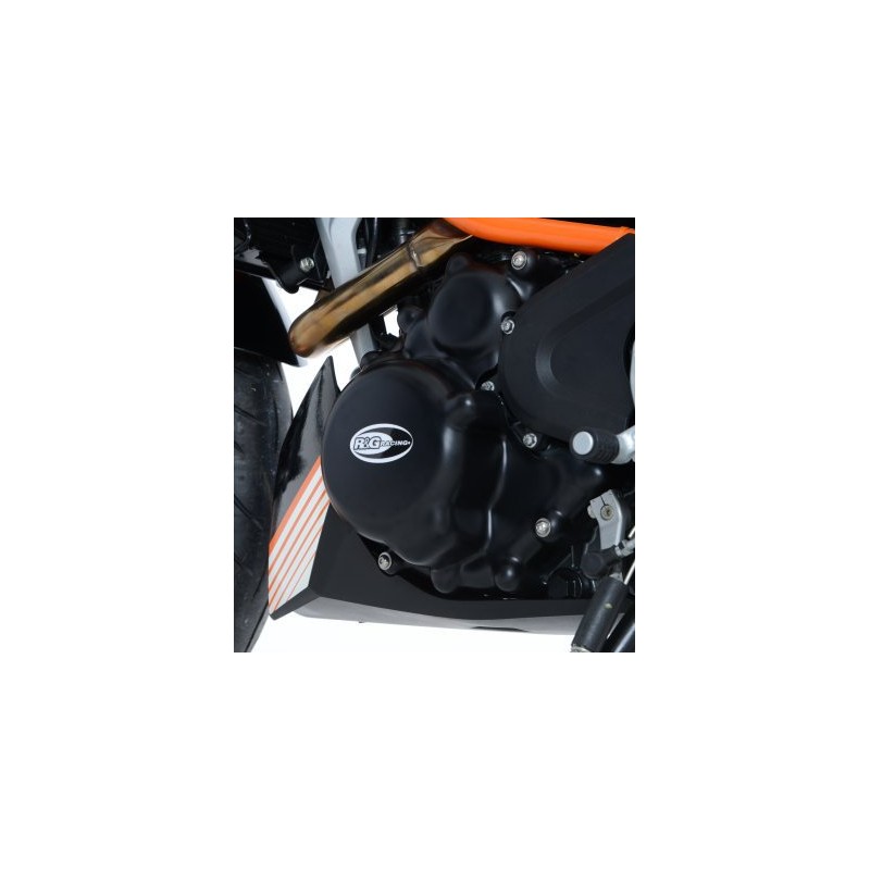 OSŁONA SILNIKA RG RACING KTM 390 DUKE UP TO 15/RC 390 UP TO 15, LEWA STRONA BLACK