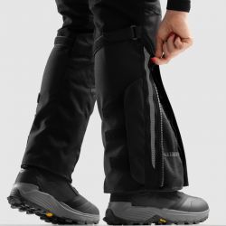 SPODNIE MOTOCYKLOWE TEKSTYLNE DAMSKIE REBELHORN HARDY 3.0 BLACK (KRÓTKA NOGAWKA) 