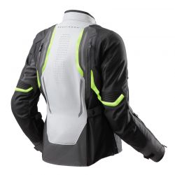 KURTKA MOTOCYKLOWA TEKSTYLNA DAMSKA REBELHORN HIKER 4 BLACK GREY FLUO YELLOW 