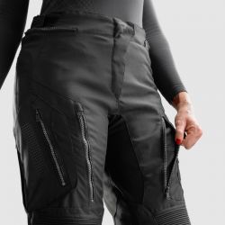 SPODNIE MOTOCYKLOWE TEKSTYLNE DAMSKIE REBELHORN HIKER 4 BLACK 