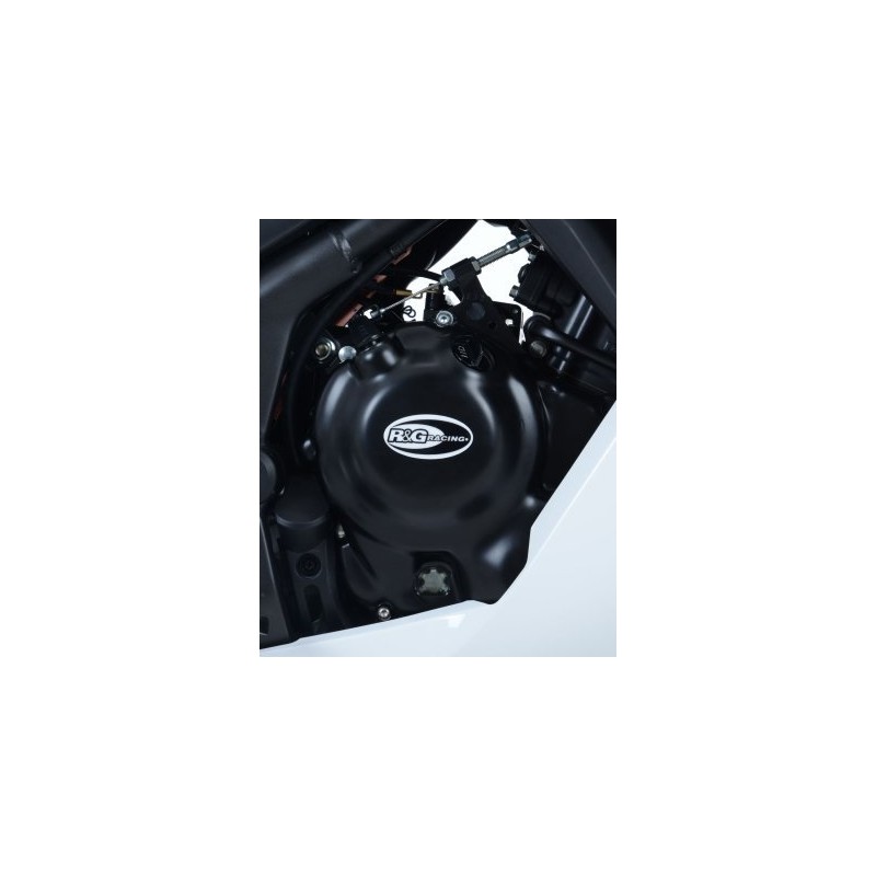 OSŁONA SILNIKA RG RACING HONDA CBR300R, PRAWA STRONA OSŁONA SPRZĘGŁA BLACK