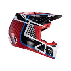 KASK Z GOGLAMI LEATT KIT MOTO 8.5 V24 RED (57-58CM) 