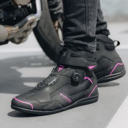 BUTY MOTOCYKLOWE DAMSKIE REBELHORN SPARK 2 BLACK PINK 