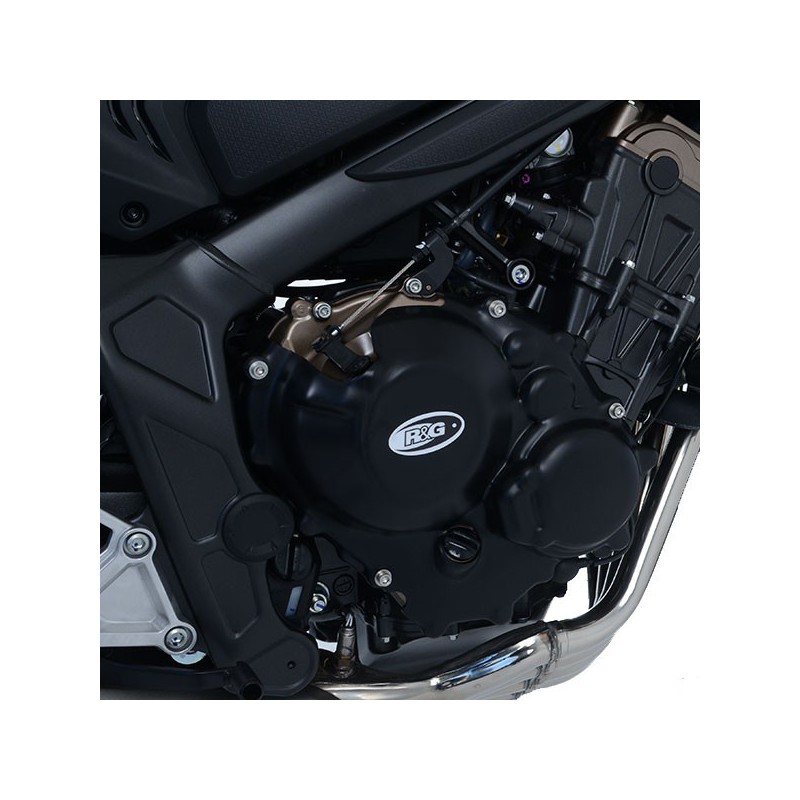 OSŁONA SILNIKA RG RACING HONDA CBR650, PRAWA STRONA OSŁONA SPRZĘGŁA BLACK
