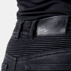 JEANSY MOTOCYKLOWE DAMSKIE OZONE AGNESS 2 WASHED BLACK 24/30