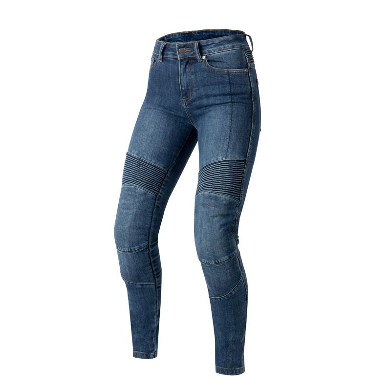 JEANSY MOTOCYKLOWE DAMSKIE OZONE AGNESS 2 WASHED BLUE 24/30