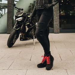 JEANSY MOTOCYKLOWE DAMSKIE OZONE AGNESS 2 WASHED BLUE 24/30
