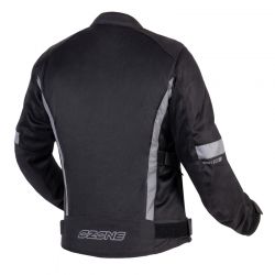 KURTKA MOTOCYKLOWA TEKSTYLNA DAMSKA OZONE DART BLACK 