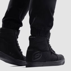 JEANSY MOTOCYKLOWE DAMSKIE OZONE JANE JOGGER FIT BLACK 24/30