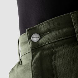 JEANSY MOTOCYKLOWE DAMSKIE OZONE JANE JOGGER FIT OLIVE 26/30