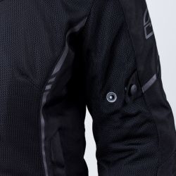 KURTKA MOTOCYKLOWA TEKSTYLNA DAMSKA OZONE JET 2 BLACK 