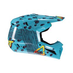 KASK Z GOGLAMI LEATT JUNIOR KIT MOTO 3.5 V25 CHEETAH (51-52CM) 