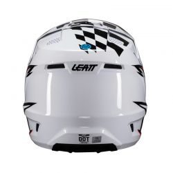 KASK Z GOGLAMI LEATT JUNIOR KIT MOTO 3.5 V25 WHITE (51-52CM) 