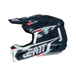 KASK Z GOGLAMI LEATT KIT MOTO 3.5 V25 BLUE (53-54CM) 
