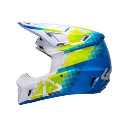 KASK Z GOGLAMI LEATT KIT MOTO 7.5 V26 PIXEL BLUE (53-54CM) 