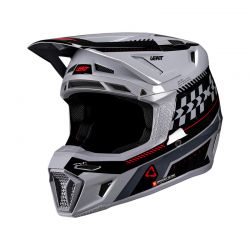 KASK Z GOGLAMI LEATT KIT MOTO 8.5 V26 GREY (53-54CM) 