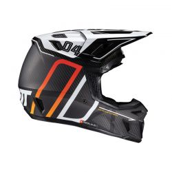 KASK Z GOGLAMI LEATT KIT MOTO 9.5 V25 CARBON/WHITE (55-56CM) 
