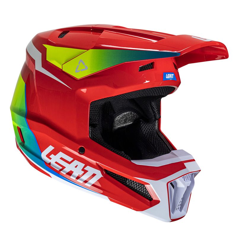 KASK LEATT MOTO 2.5 V25 RED (55-56CM) 